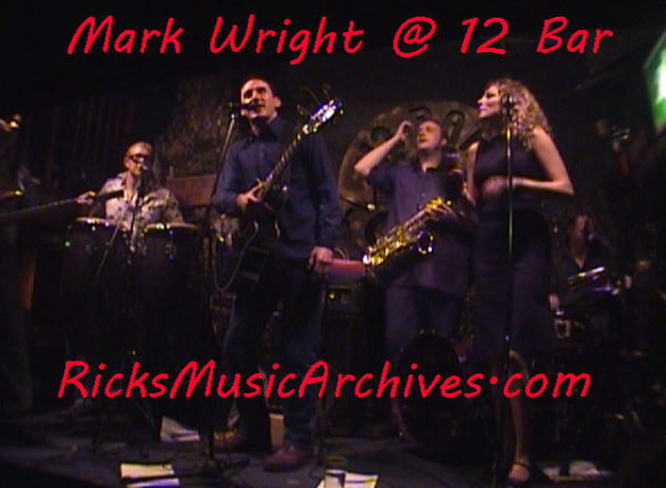 Mark Wright and The Band Of Plenty at 12 Bar Club, London