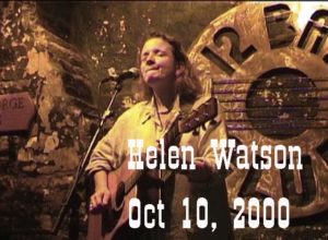 Helen Watson Oct 10 2000 at 12 Bar Club for OnlineTV