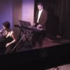 Abby Travis and Kristian Hoffman at CBs Gallery by Rick Siegel