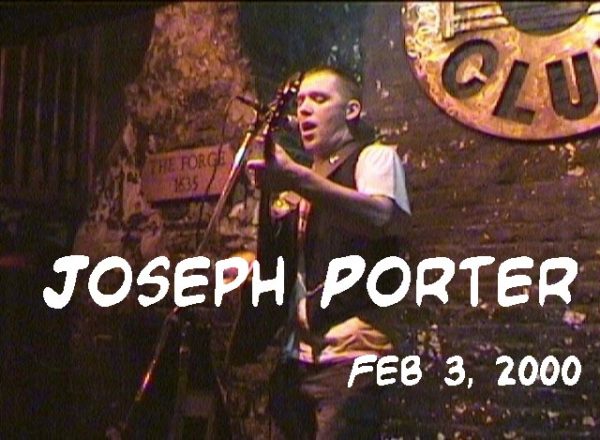 Joseph Porter Feb 3 2000 at 12 Bar Club for OnlineTV