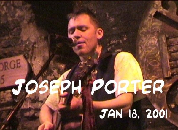 Joseph Porter Jan 18 2001 at 12 Bar Club for OnlineTV