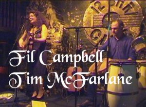 Fil Campbell and Tim McFarlane at 12 Bar Club