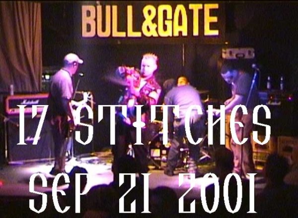 17 Stitches Sep 21, 2001 Bull & Gate London for OnlineTV by Rick Siegel