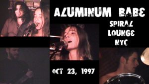 Aluminum Babe Spiral Lounge, NYC for OnlineTV.com by Rick Siegel Oct 23, 1997