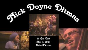 Nick Doyne-Ditmas at 12 Bar Club, London for OnlineTV by Rick Siegel