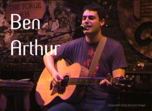 Ben Arthur live at 12 Bar Club, London for OnlineTV by Rick Siegel Apr 2, 2001