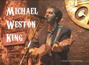 Michael Weston King Live at 12 Bar Club, London for OnlineTV by Rick Siegel